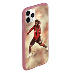 Чехол для iPhone 11 Pro матовый Ronaldinho - фото 2