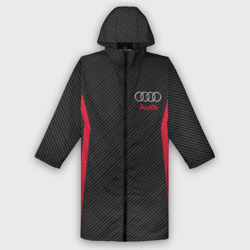 Мужской дождевик 3D Audi sport carbon