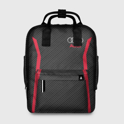 Женский рюкзак 3D Audi sport carbon