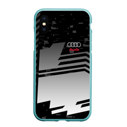 Чехол для iPhone XS Max матовый Audi sport