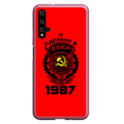 Чехол для Honor 20 Сделано в СССР 1987