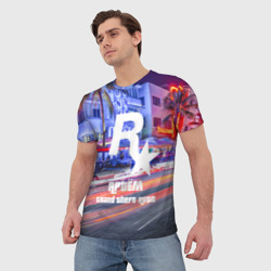 Мужская футболка 3D Артём в стиле GTA - фото 2
