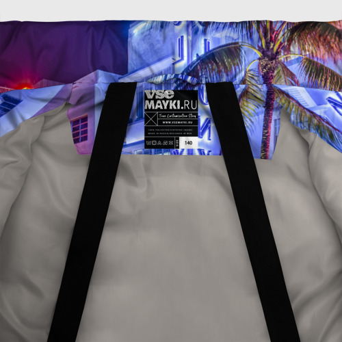 Зимняя куртка для мальчиков 3D Андрей в стиле GTA, цвет светло-серый - фото 7