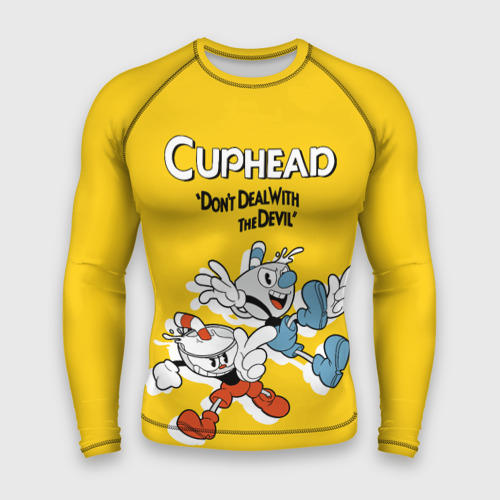 Мужской рашгард 3D Cuphead, цвет 3D печать