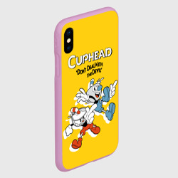 Чехол для iPhone XS Max матовый Cuphead - фото 2