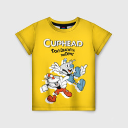 Детская футболка 3D Cuphead