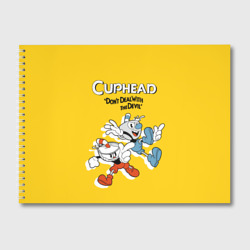Альбом для рисования Cuphead