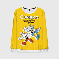 Мужской свитшот 3D Cuphead