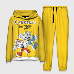 Мужской костюм с толстовкой 3D Cuphead