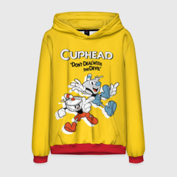 Мужская толстовка 3D Cuphead