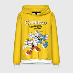 Мужская толстовка 3D Cuphead