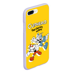 Чехол для iPhone 7Plus/8 Plus матовый Cuphead - фото 2