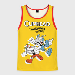 Мужская майка 3D Cuphead