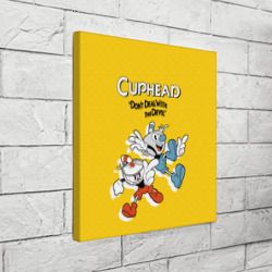 Холст квадратный Cuphead - фото 2