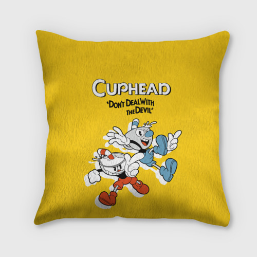 Подушка 3D Cuphead