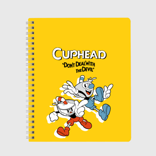 Тетрадь Cuphead, цвет линия