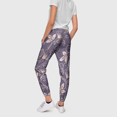 Женские брюки 3D Естественный стиль, цвет 3D печать - фото 4