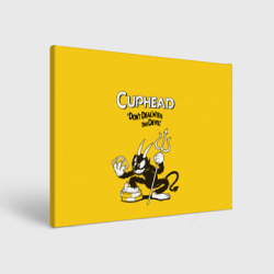 Холст прямоугольный Cuphead