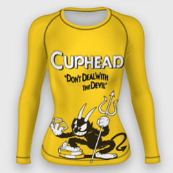 Женский рашгард 3D Cuphead