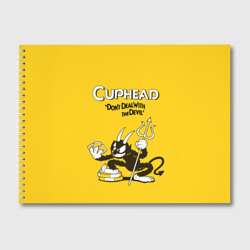 Альбом для рисования Cuphead