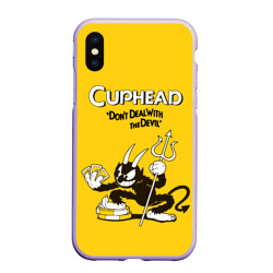 Чехол для iPhone XS Max матовый Cuphead