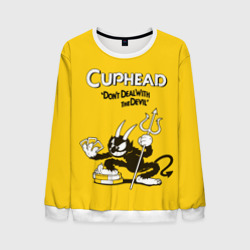 Мужской свитшот 3D Cuphead