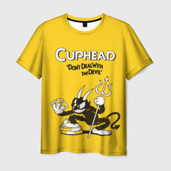 Мужская футболка 3D Cuphead