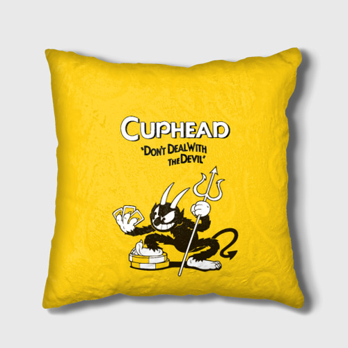 Подушка 3D Cuphead Фото 01 Подушка 3D Cuphead Фото 01