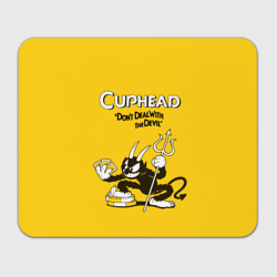 Прямоугольный коврик для мышки Cuphead