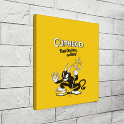 Холст квадратный Cuphead - фото 2