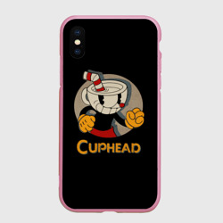 Чехол для iPhone XS Max матовый Cuphead