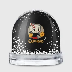 Игрушка Снежный шар Cuphead