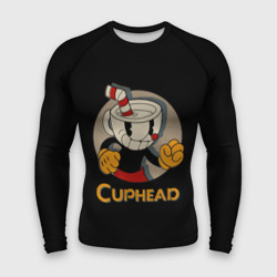 Мужской рашгард 3D Cuphead