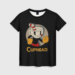 Женская футболка 3D Cuphead