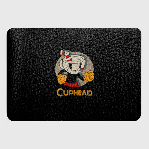 Картхолдер с принтом Cuphead, цвет черный - фото 4