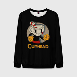 Мужской свитшот 3D Cuphead