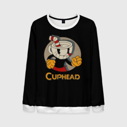 Мужской свитшот 3D Cuphead