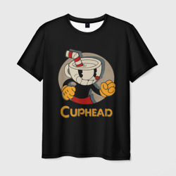 Мужская футболка 3D Cuphead