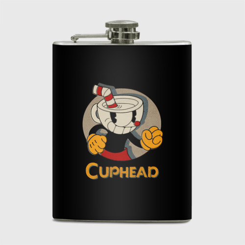 Фляжка Cuphead (нержавеющая сталь)