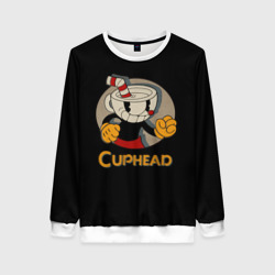 Женский свитшот 3D Cuphead