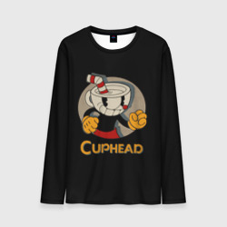 Мужской лонгслив 3D Cuphead