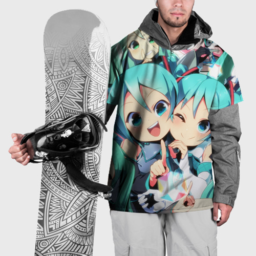 Накидка на куртку 3D Vocaloid, цвет 3D печать