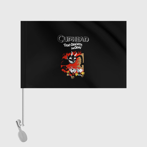 Флаг для автомобиля Cuphead - фото 2