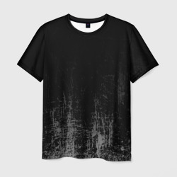 Мужская футболка 3D Black Grunge