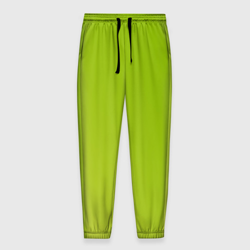 Мужские брюки 3D Lime Green