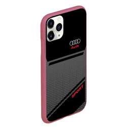 Чехол для iPhone 11 Pro Max матовый Audi sport - фото 2