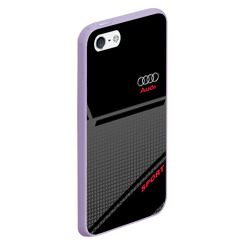 Чехол для iPhone 5/5S матовый Audi sport - фото 2