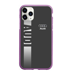 Чехол для iPhone 11 Pro Max матовый Audi Ауди