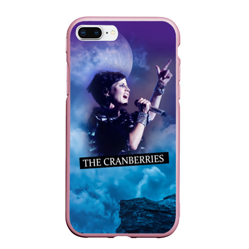 Чехол для iPhone 7Plus/8 Plus матовый The Cranberries, цвет розовый