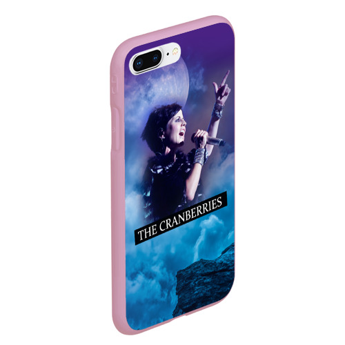 Чехол для iPhone 7Plus/8 Plus матовый The Cranberries, цвет розовый - фото 3